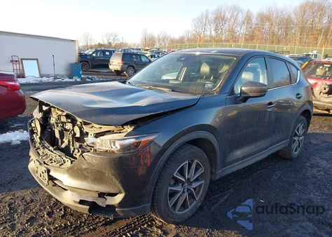 2018 Mazda Cx-5 Touring из США, поврежденный, VIN JM3KFBCM2J0343578